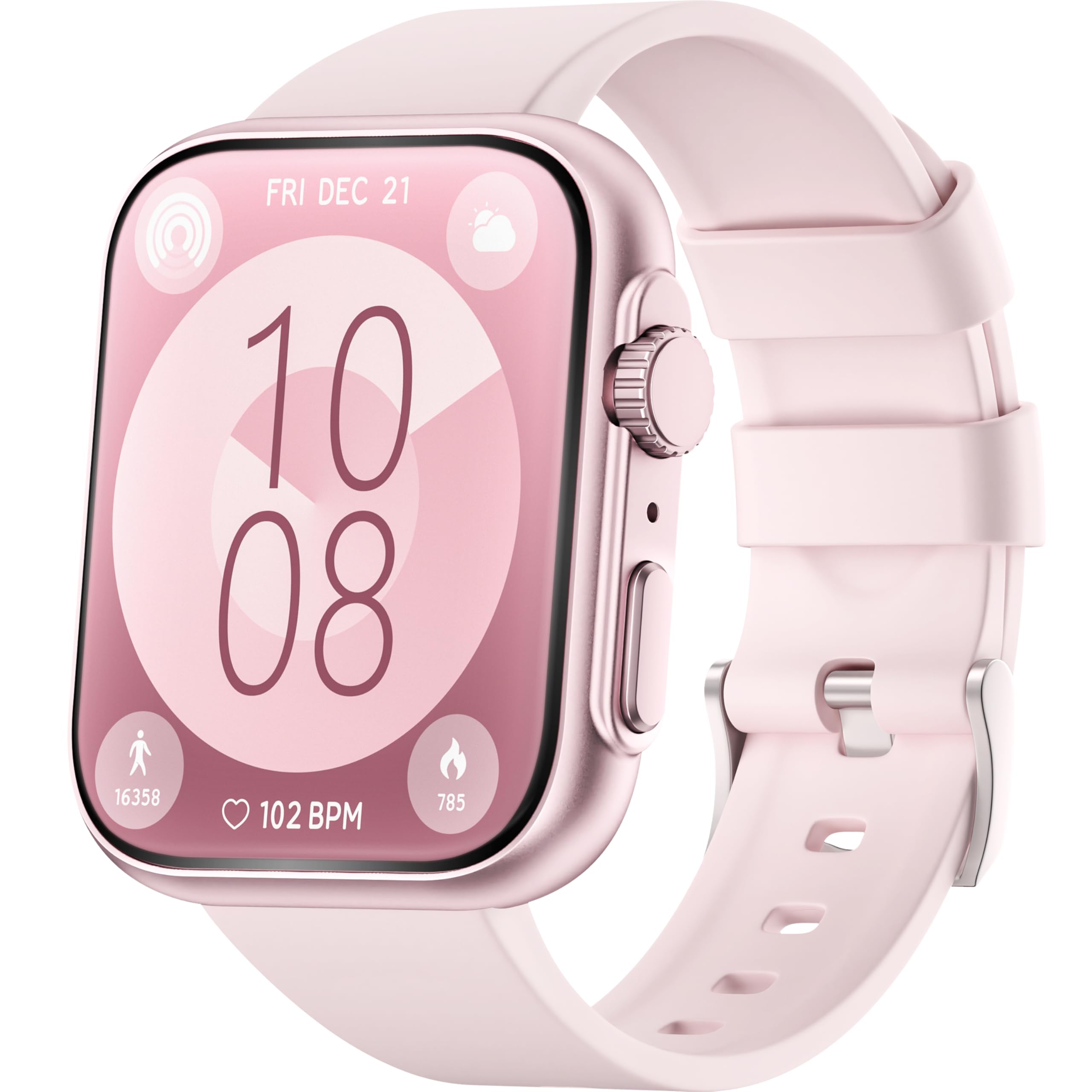 スマートウォッチ レディース【2024年進化モデル＆AI音声アシスタント機能追加】通話・Line着信通知 多機能スマートウォッチ iPhone対応&アンドロイド対応 1.91インチ大画面 音楽再生 電