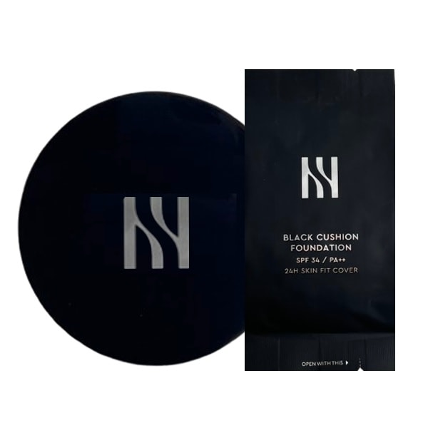 ブラッククッション [SPF34PA++], 本品+レフィル