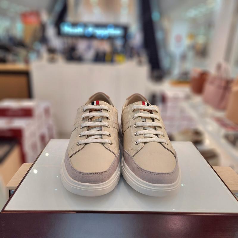 男性用 履き心地の良い軽量バンドストラップ コンフォートカジュアルスニーカー 3FR578-D