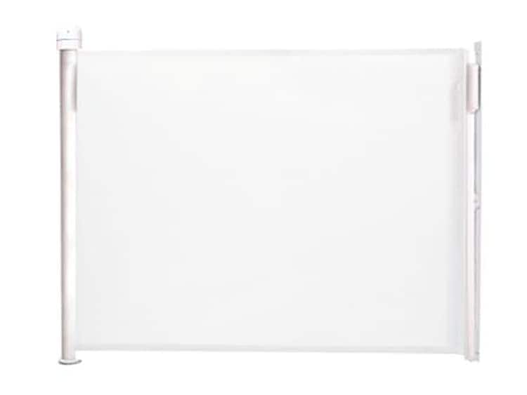 Lascal ラスカル キディガード 階段上設置可能 ロール式 ゲート バリアフリー フリーサイズ アシュア ホワイト