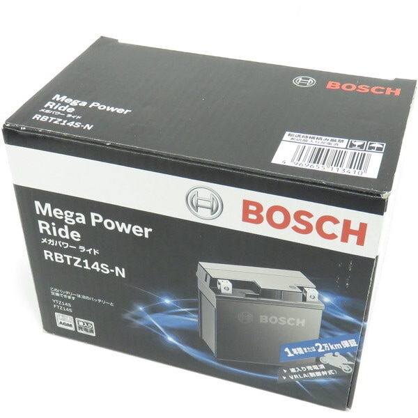 バッテリー RBTZ14S-N 液入り充電済み仕様