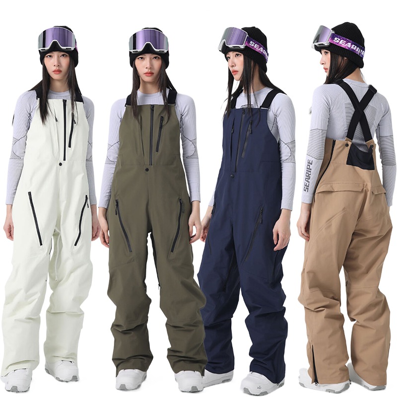 2025-2026NEW スノーパンツ パンツ オーバーオール 4COLOR スノーボードウェア 男女通用 スキーウェア メンズ レディース