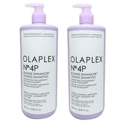 [2本セット] オラプレックス No.4 P ブロンドエンハンサー トーニング シャンプー 1000ml 美容室専売 サロン専売 OLAPLEX