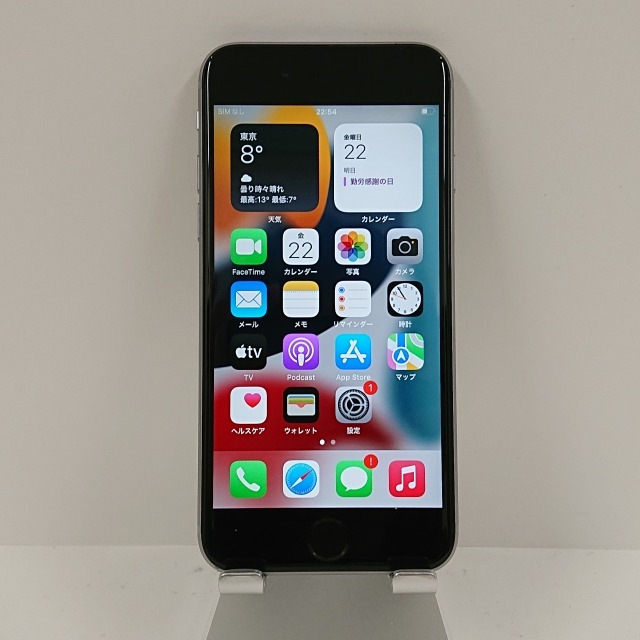 iPhone6s 128GB ドコモ スペースグレイ 送料無料 本体 c08711
