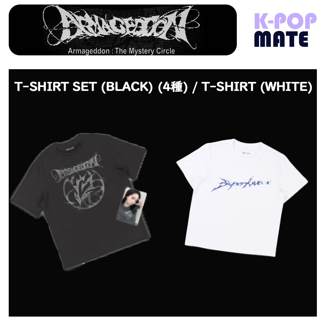 aespa Armageddon popup Tシャツ特典 ４枚コンプセット Armageddon (Japan Exclusive Ver.)＋Drama (Japan Exclusive