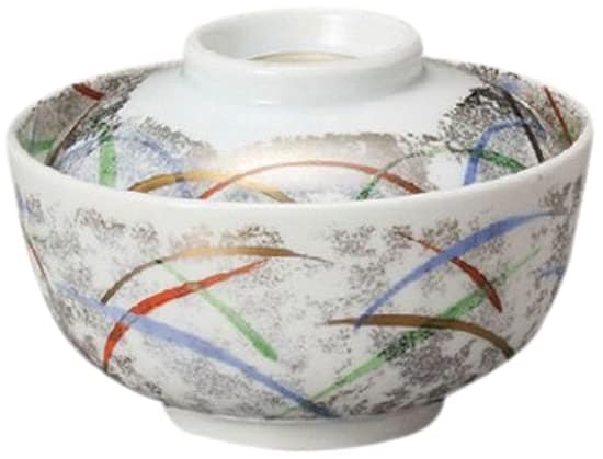 5個セット 円菓子 武蔵野蓋向 [120 x 80mm] 強化 和食器 料亭 旅館 飲食店 業務用