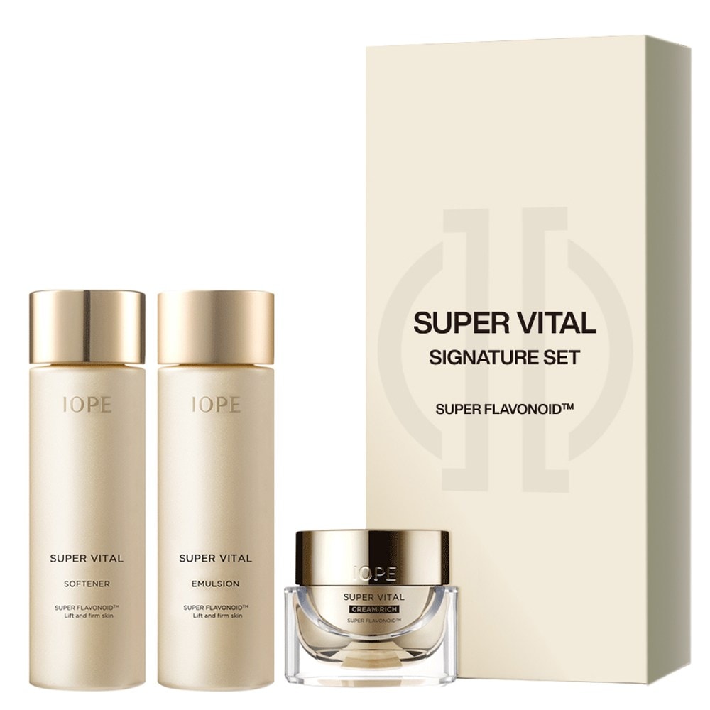 アイオペスーパーバイタルシグネチャー基礎化粧品3種