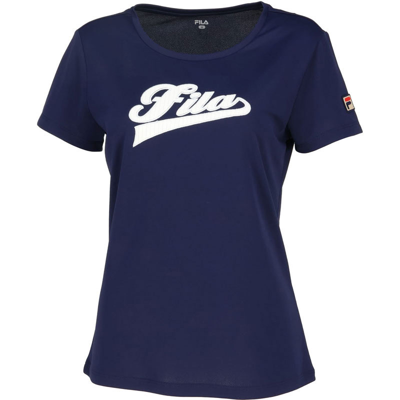 アップリケTシャツ テニス Ｔシャツ ウィメンズ (vl2973-20)