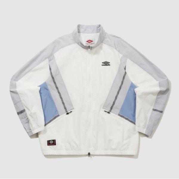 ウィンドブレーカー PQA UQ121CJK23-SCW HBL ノッティンガム スタンネック ウォームアップ ウィンドブレーカージャケット スイートコーン