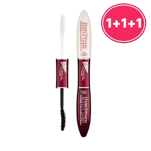 1+1+1/ダブルエクステンションビューティーチューブマスカラ