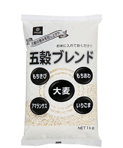 他サイト： はくばく 五穀ブレンド 1kg×1袋の商品画像