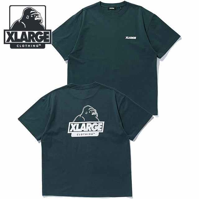 メール便 スランテッドOG ショートスリーブTシャツ [101253011001] SLANTED OG S/S TEE メンズ トップス 半袖 GREEN 正規取扱店