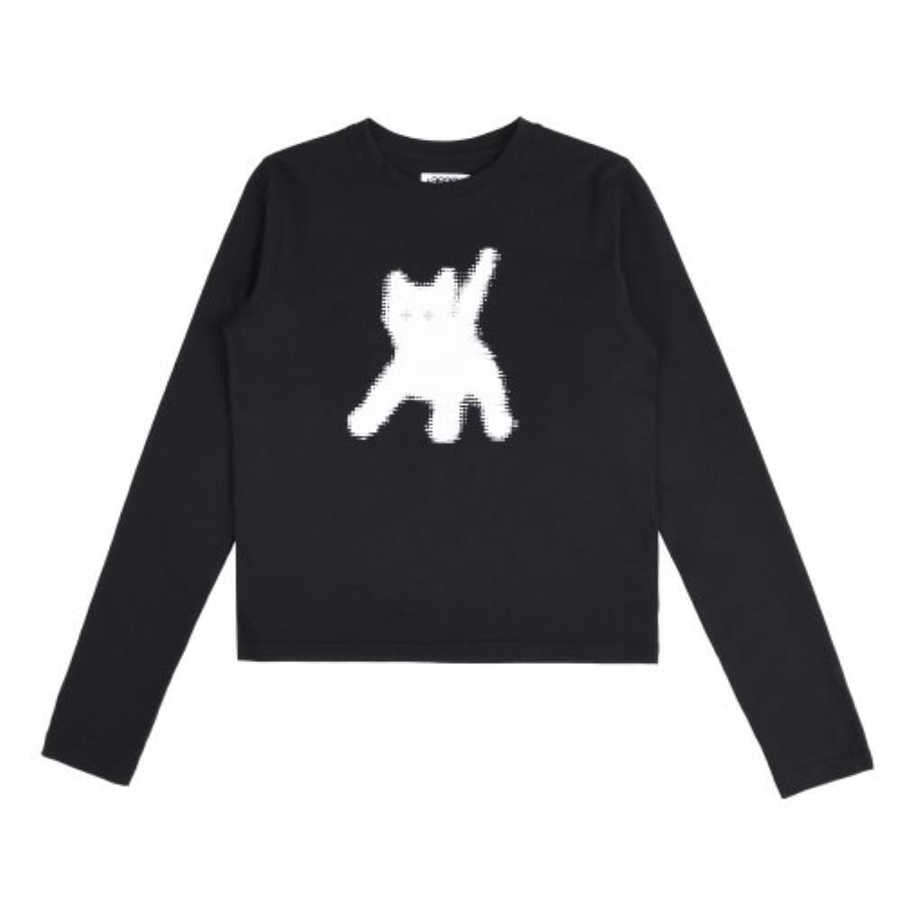 AEAE Flashed Cats Eye LS BLACK A233WLS04BK