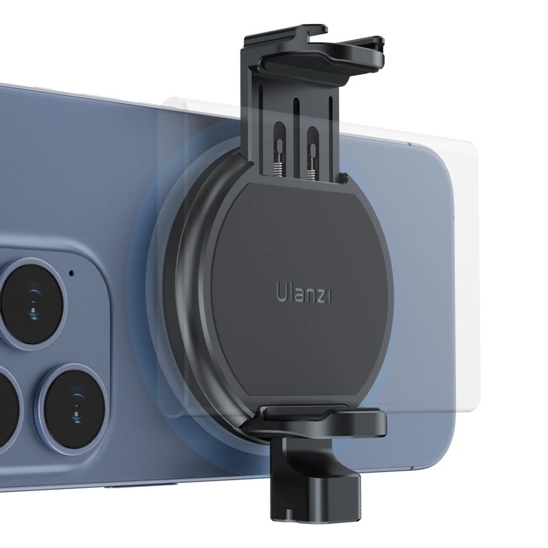 Ulanzi Magafeハードドライブホルダーコールドシューマウント付きスマートフォン電話グリップ電話ケージスタビライザーmg10