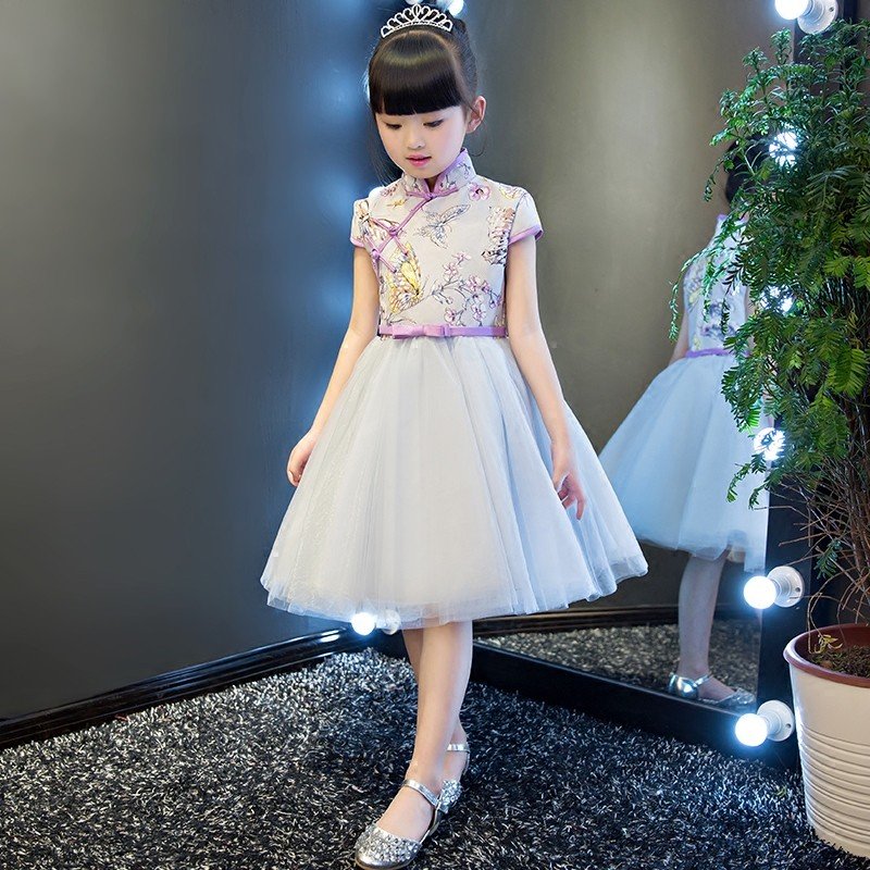 子供ドレス フォーマル キッズ 女の子 ジュニア ワンピース 結婚式 ピアノ発表会 七五三 フラワー