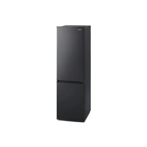 アイリスオーヤマ 冷蔵庫 170L 右開き 2ドア 幅44.4cm 温度調節つまみ 静音設計 IRSD-17A-B ブラック系