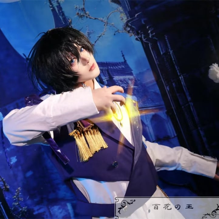 ES あんさんぶるスターズ フィーチャースカウト 北斗編2 氷鷹北斗 星が刻む淵 コスプレ衣装 コスチューム