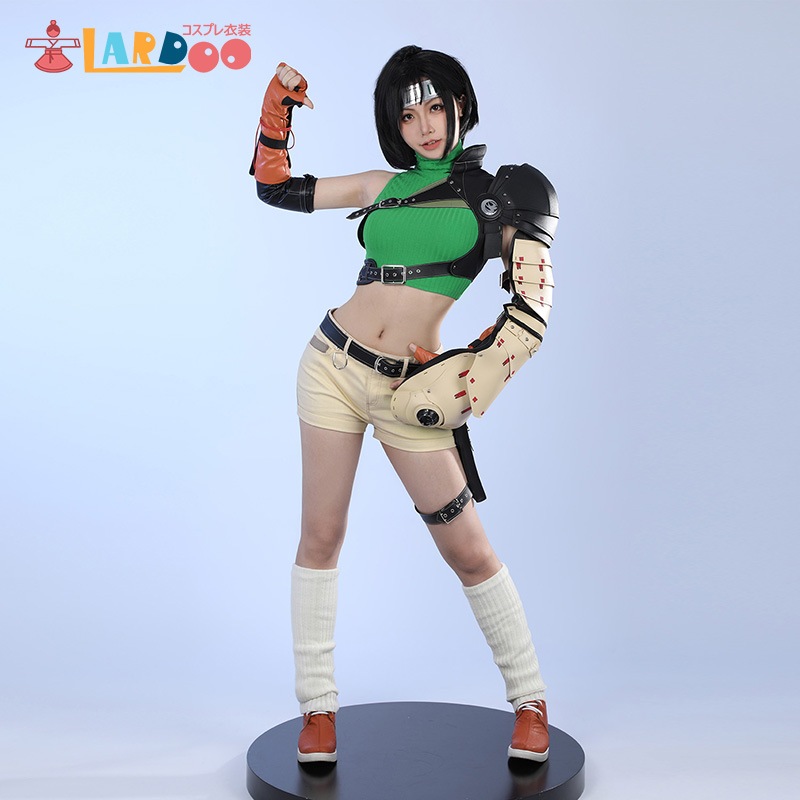ファイナルファンタジーVII リバース FF7 Final Fanta VII ユフィ キサラギYuffie Kisaragi コスチューム コスプレ衣装靴579
