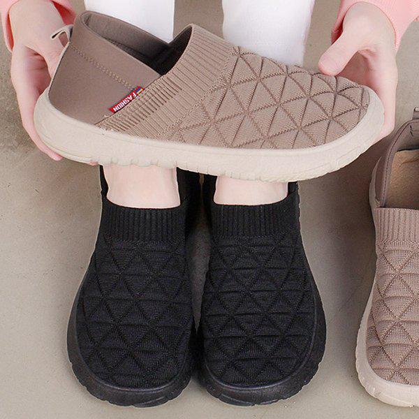 シューズニット 2style 女性 レディース ローファー スニーカー スリッポン スニーカー 2.5cm sjbad W2 1_P412595810