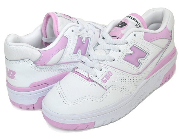 BBW550BD widthB ホワイト ピンク