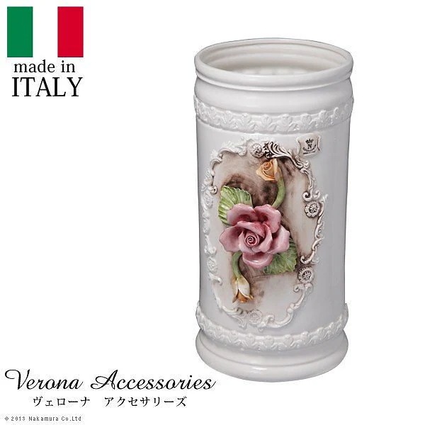 アンティーク調 輸入家具 ヴェローナアクセサリーズ 陶製傘立て 陶器