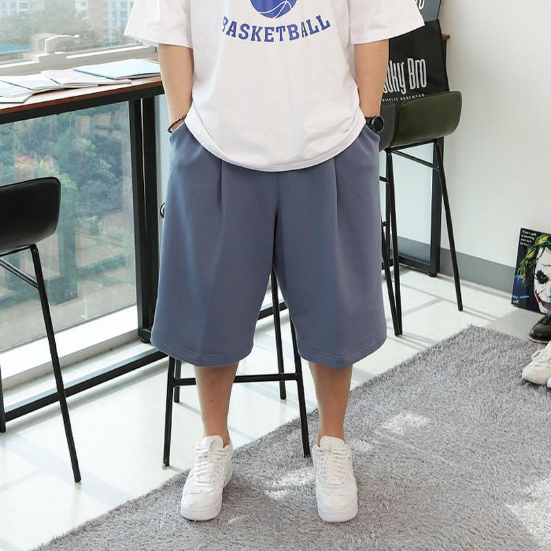 WMTメンズ5カラーオーバーサイズバミューダワイドショーツ