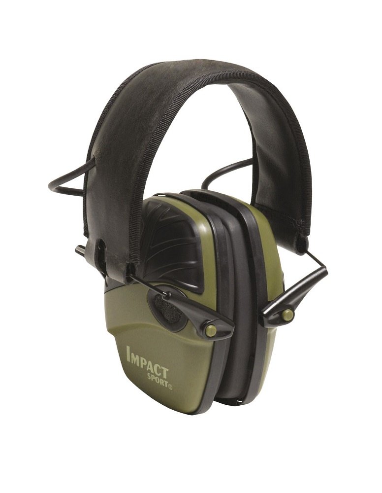 Howard Leight by HoneywellImpact Sport Electronic Earmuff インパクトスポーツ　エレクトリックイヤーマフ R-01526 並行輸入品 グリーン