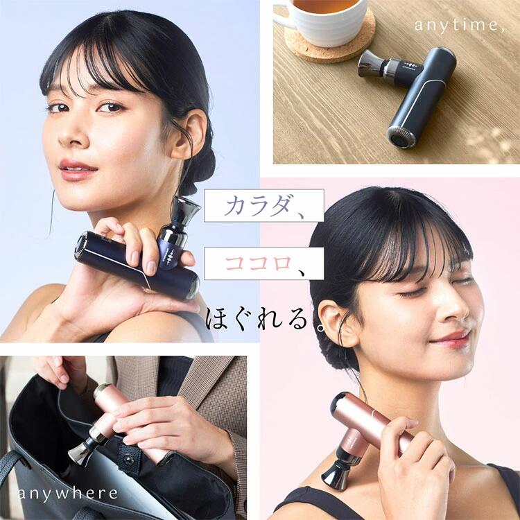 WAVEWAVE FascialReleaseGun-Little/小さいけれどハイパワー！5段階の振動レベルで全身にアプローチ 重さ約230g 筋膜リリース ハンディガン