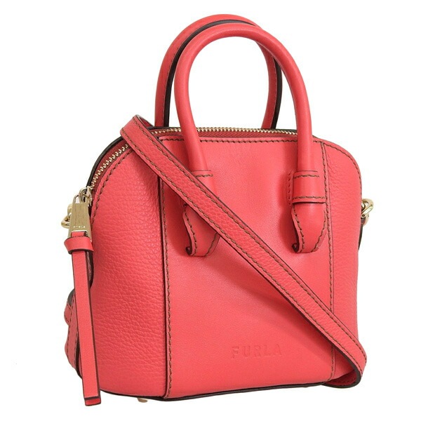フルラ バッグ レディース ハンドバッグ 2WAYバッグ ショルダーバッグ アウトレット レザー レッド FURLA MIASTELLA DOME MINI WB00668BX00531265S FU