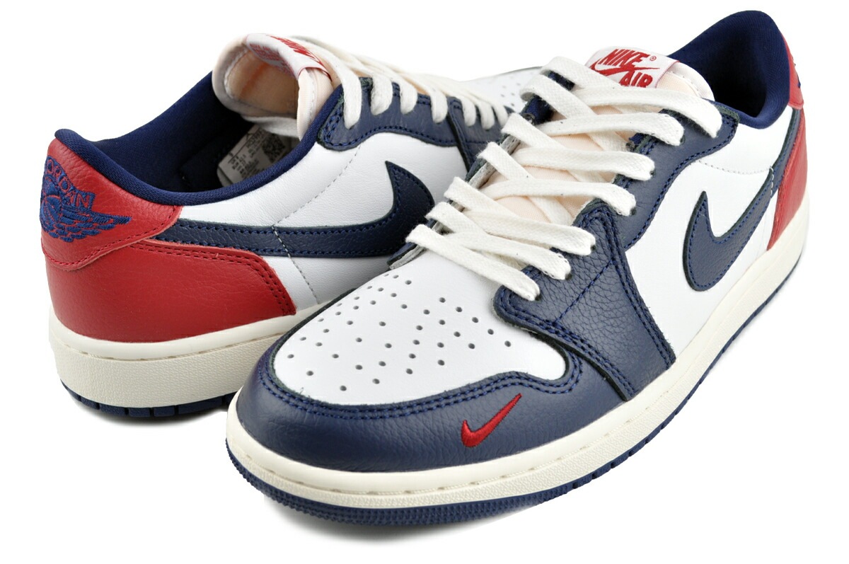 エアジョーダン 1 レトロ ロー OG サミットホワイト ジムレッド hq2993-100