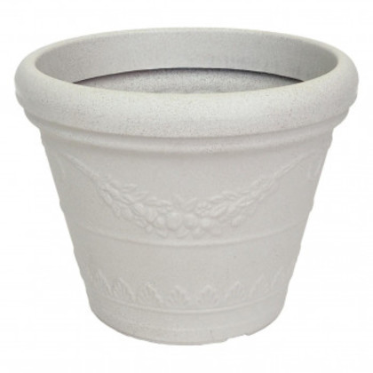 MURATAYA ループラウンドポットL White 3668