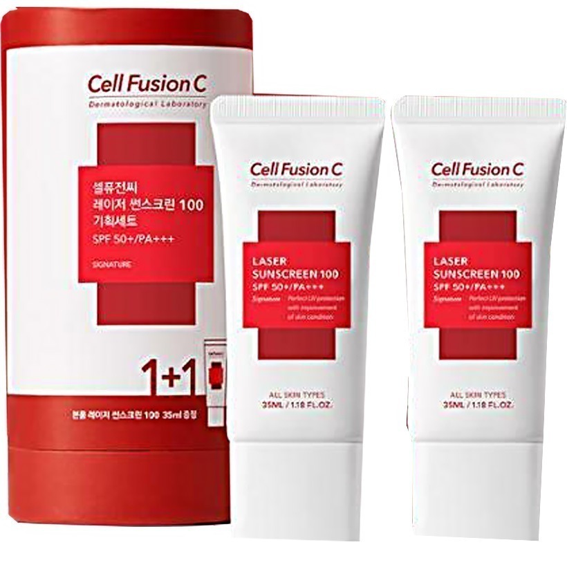 [ベスト/密着遮断] レーザー サンスクリーン 35ml+35ml