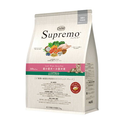 他サイト： ニュートロ　超小型犬ー小型犬用　シニア犬用（エイジングケア）　３ｋｇ　お一人様５点限り　ＣＲＣ45―02―53―10―00の商品画像