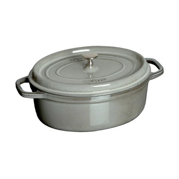 ストウブ staub ピコ・ココット オーバル 23cm グレー 鋳物ホーロー鍋 調理器具 おすすめ 調理グッズ キッチングッズ 料理 お洒落 スタイリッシュ 話題 おしゃれ ガス直火 IH