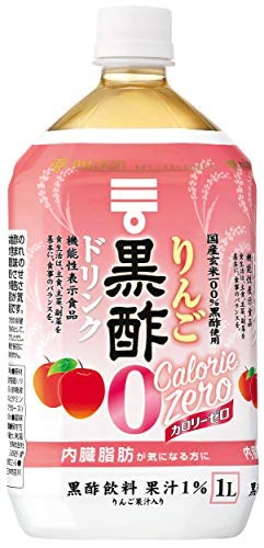 ミツカン りんご黒酢 カロリーゼロ 1000ml6本 機能性表示食品