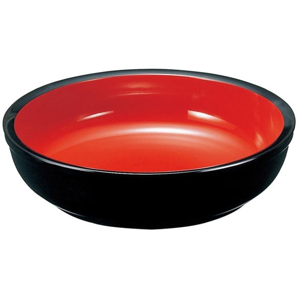 尺8 こね鉢/調理器具 黒内朱天黒 M 直径540mm110mm 日本製 食洗機対応 和食 レストラン 店舗 お店