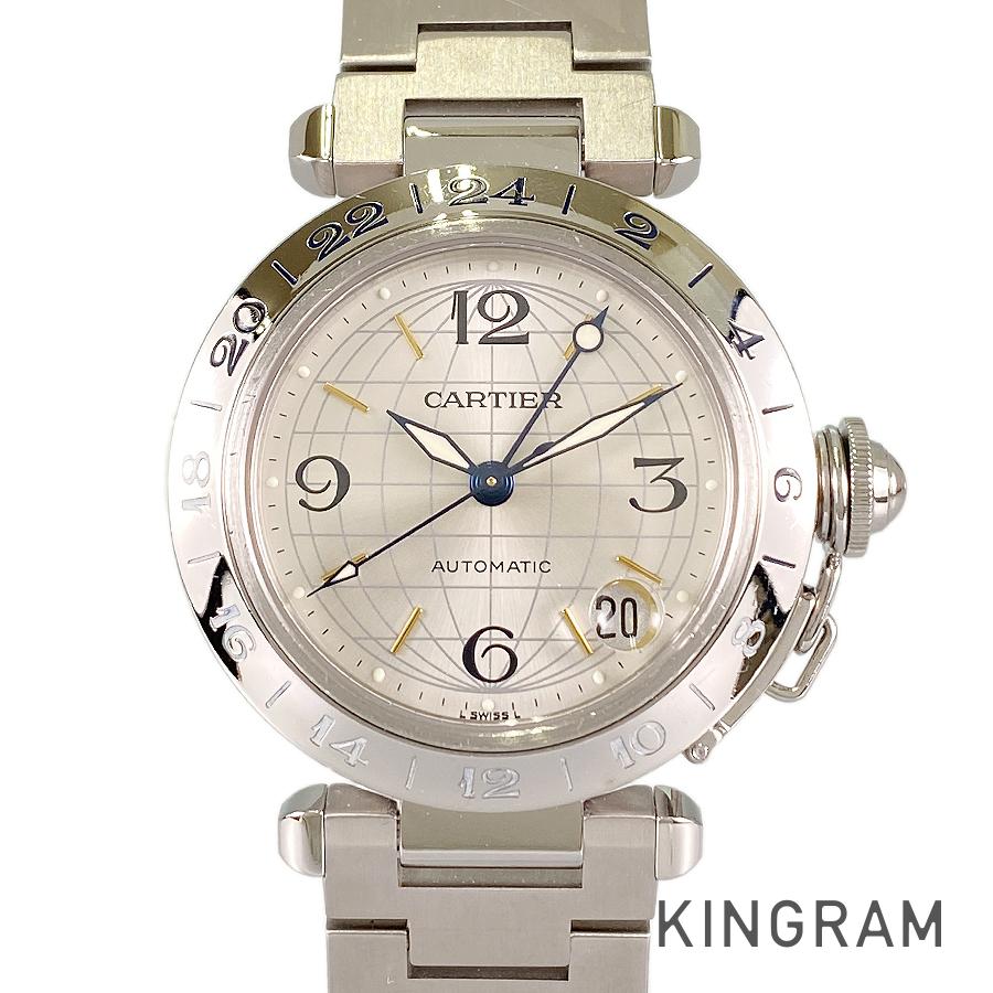 パシャ C メリディアン GMT W31029M7 ユニセックス 腕時計 te【中古】