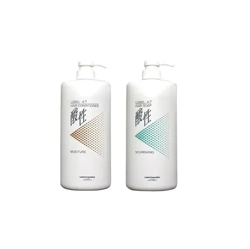 【2種セット】4.7 酸性 ヘアソープ ナリシング 1200ml + コンディショナー 1200ml