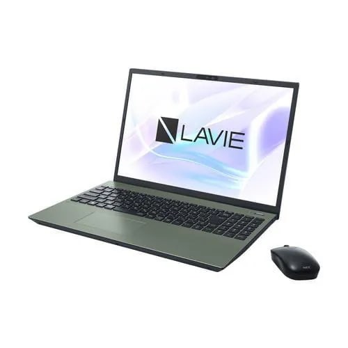 【推奨品】NEC LAVIE N16 PC-N1675HAE [ 16in 1920x1200 Ryzen 7 7735U 16GB 512GB Win11 Home Office オリーブグリーン