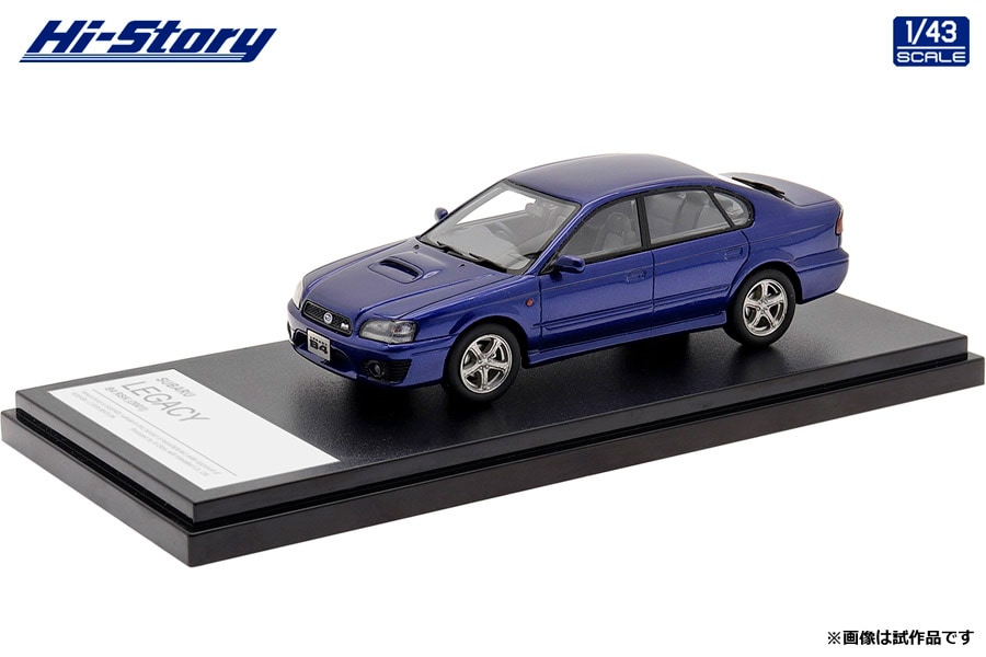 ハイストーリー 1/43 SUBARU LEGACY B4 RSK (2001) ノーティックブルー・マイカ【HS367BL】 ミニカー HS367BL スバル レガシーB4 ブルー