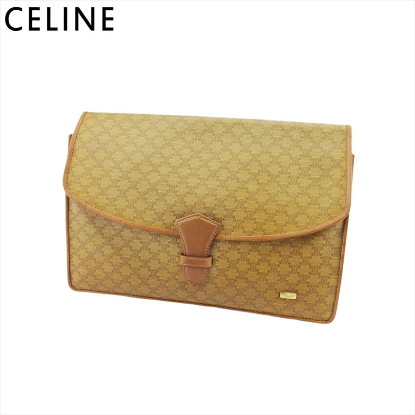 セリーヌ クラッチバッグ セカンド サブ バッグ レディース メンズ マカダム CELINE 中古 29,678円