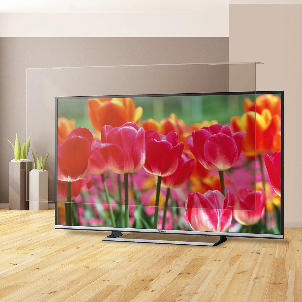 送料無料代引不可液晶テレビ保護パネル ブルーライトカット　テレビフィルター 反射軽減タイプ 52型 52インチ　EAV-566-52