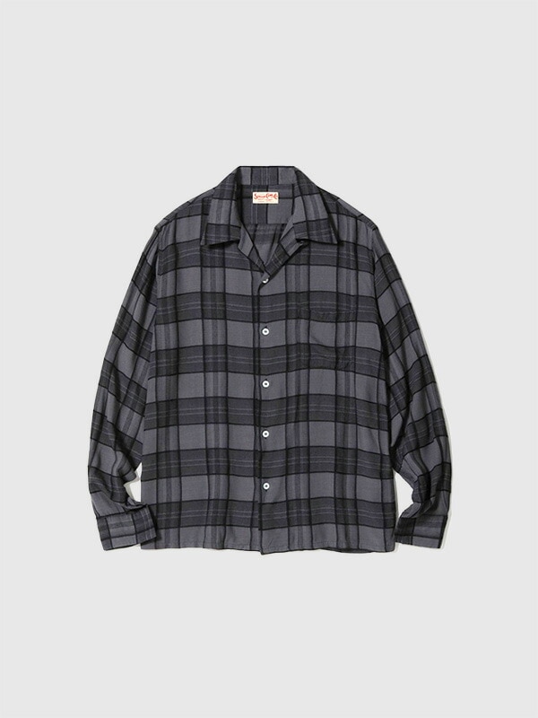 SUGAR CANE シュガーケーン シャツ メンズ レディース 長袖 おしゃれ かっこいい シンプル RAYON DOBBY CHECK OPEN SHIRT ドビー チェック オープン シャツ 開 15,246円
