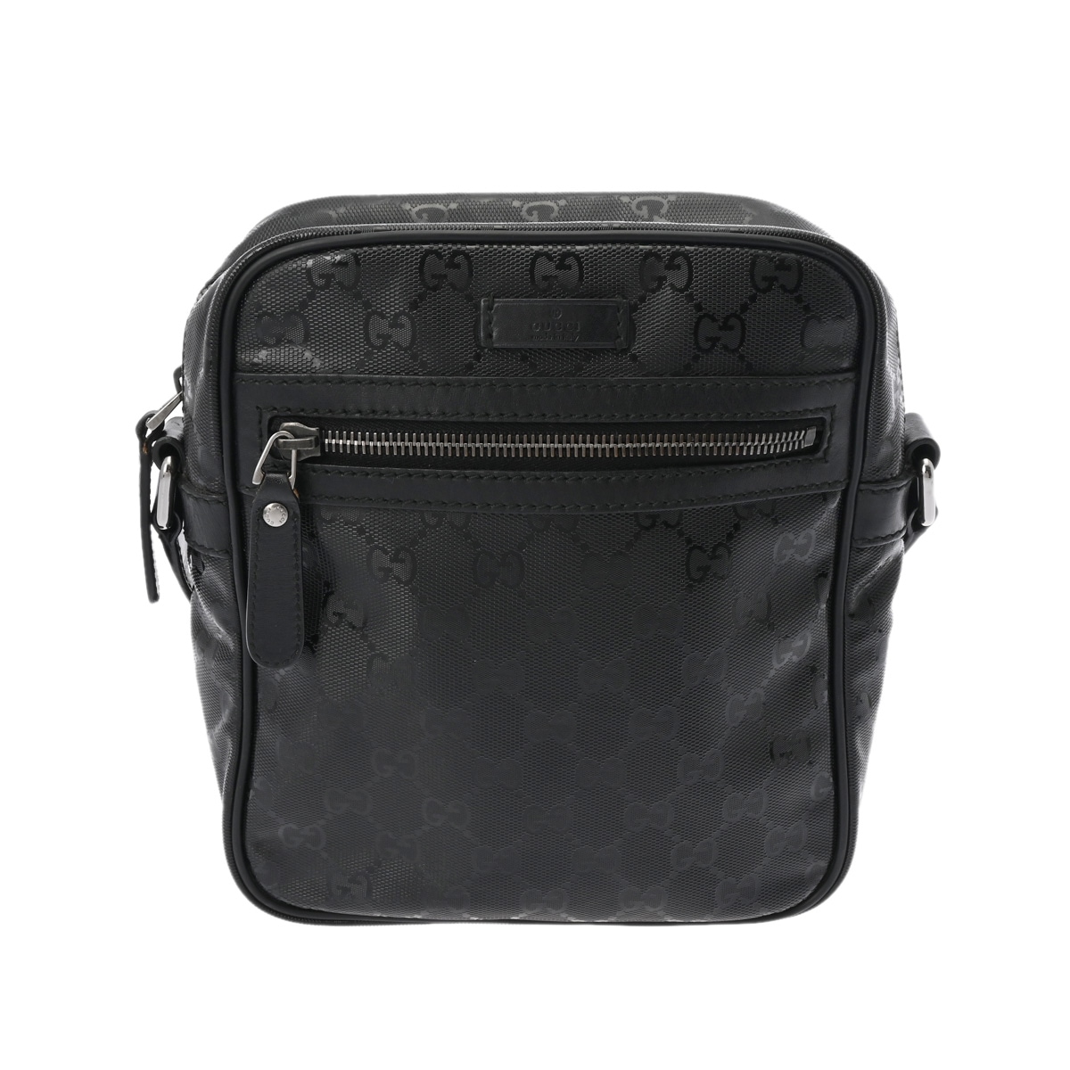 GGインプリメ ブラック 233268 レディース PVC ショルダーバッグ ABランク 中古 銀蔵