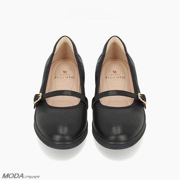 軽量クッションUPコンフォートメリージェーン女性フラット1XWC15XD_GN