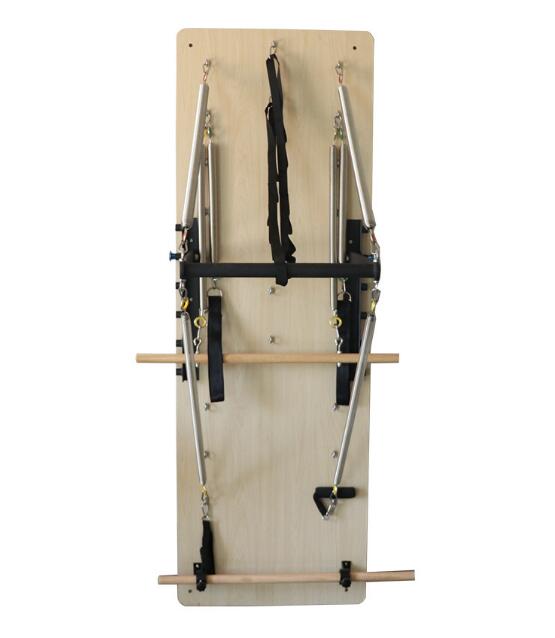 ピラティス壁掛塑体双方向スライドレール壁実木訓練床ピラティス壁掛 ピラティスマシンピラティススプリングボードヨガエクササイズ木製フィジカルセラピースプリングボードピラティス