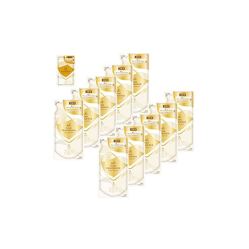 【即納】ファーファ 濃縮 柔軟剤 ファイン フレグランス シエル ウォーミング ブーケ の香り 詰替 ( 500ml ) 10個セット 柔軟剤 シエル お試し ワンパック ( 30ml ) 付き