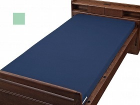 ウェルファン マットレス防水カバー グリーン 91x191x8cm 001153