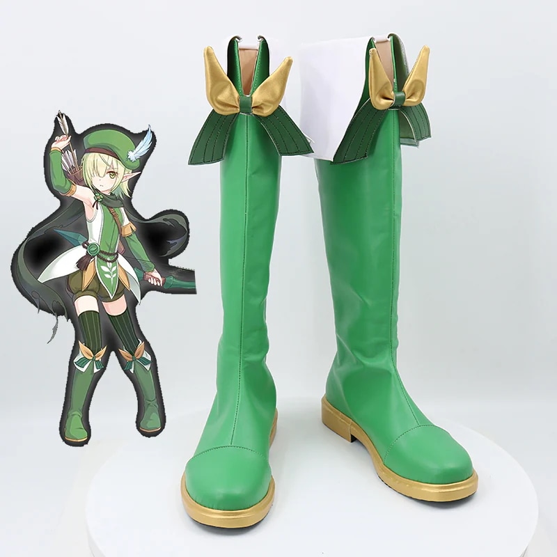 プリンセスコネクト！Re:Dive 碧 アオイ コスプレ靴 ブーツ