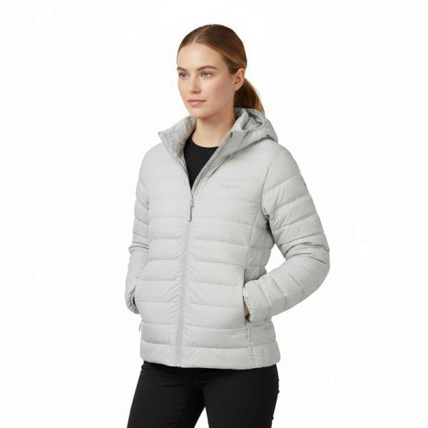 SNOWPEAK APPAREL エアノバ パーテックス 軽量ジャケット S25WMPDJ12 ライトグレー